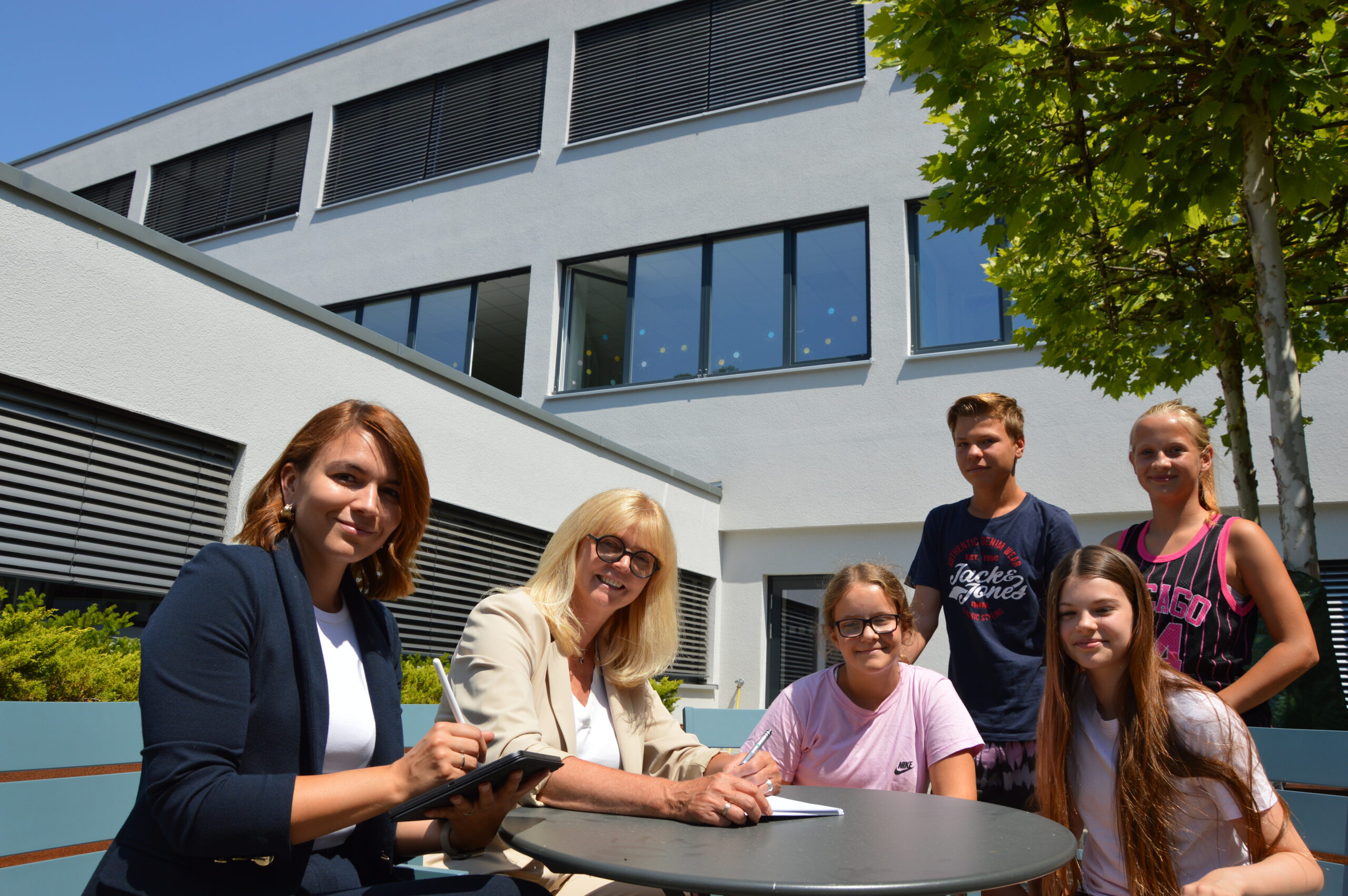 SL mit SuS Innenhof